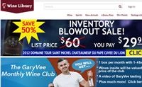 美国最好的葡萄酒网上商店：Wine Library