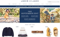 Janie and Jack美国官网：GAP旗下的高档童装品牌