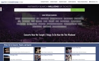 即时搜索数百万张门票：SeatsForEveryone.com