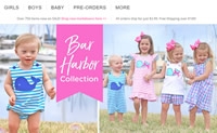美国经典刺绣和字母儿童服装特卖：Smocked Auctions