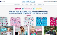 家庭睡衣和家庭用品：Little Blue House