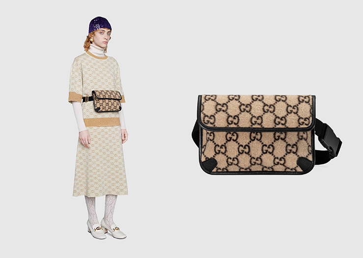 gucci胸包