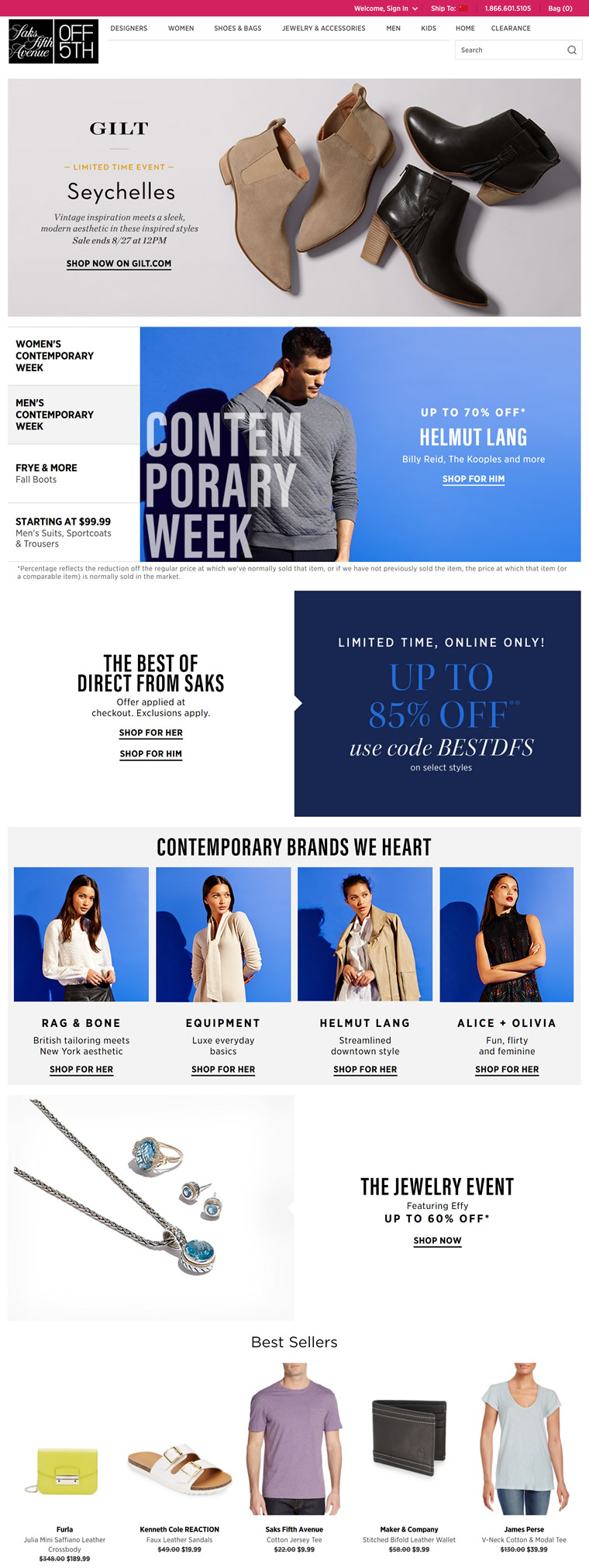 Saks OFF 5TH