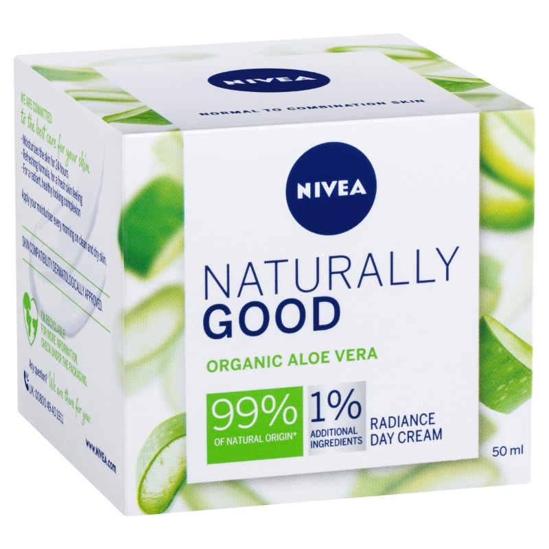 Nivea Naturally Good Organic Aloe Vera Radiance Day Cream 50ml