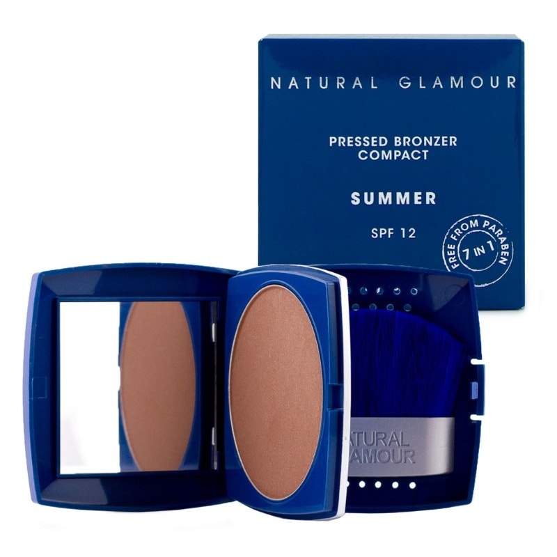 Natural Glamour 天然古铜色修容粉饼 1盒 (Summer)