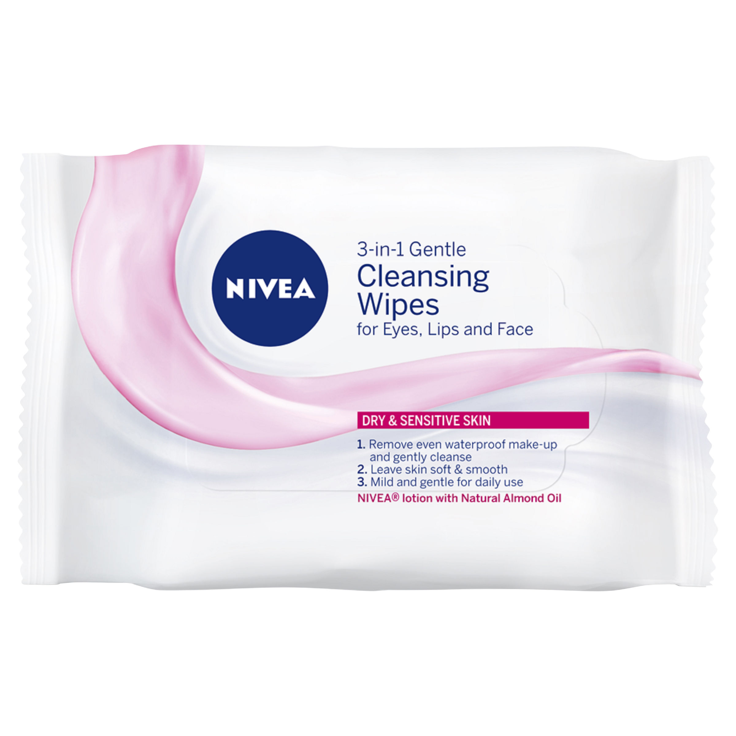 Nivea 妮维雅 温和卸妝洁面湿纸巾 25张 （保湿 滋润）