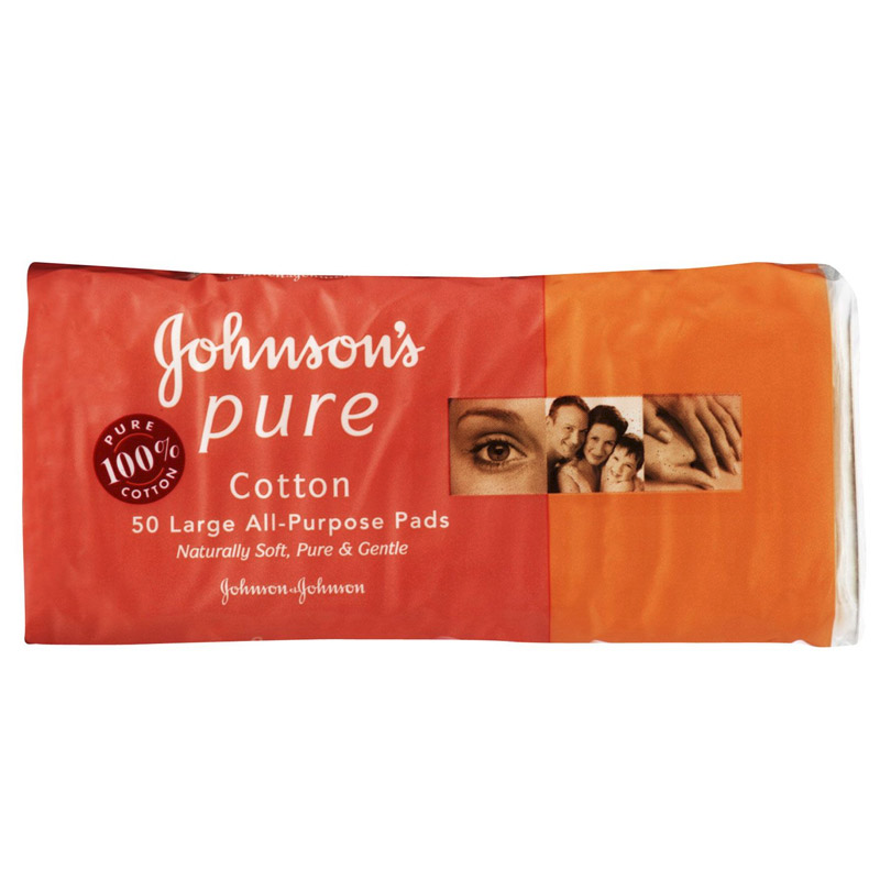 Johnson's强生 多用途棉花片 50张（天然 温和）