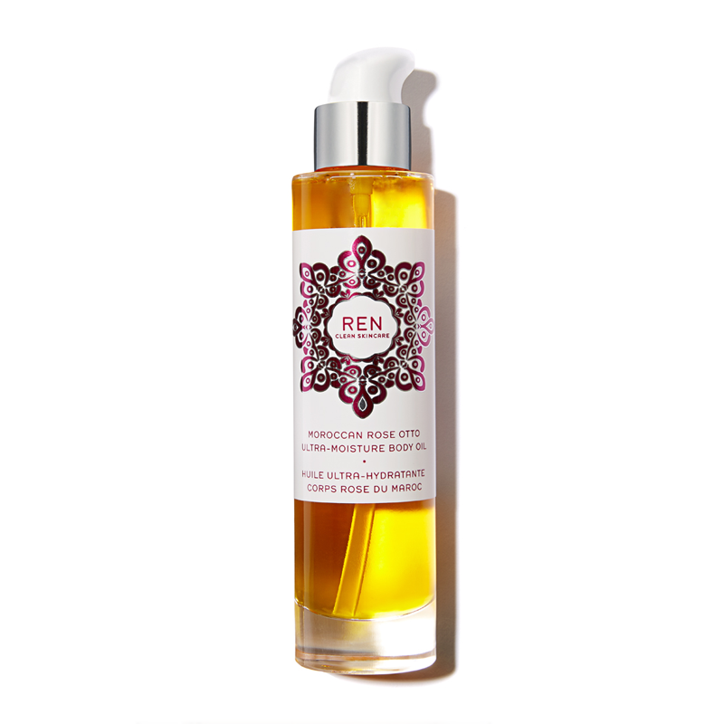 REN Clean Skincare 摩洛哥奥图玫瑰身体润肤油 100ml