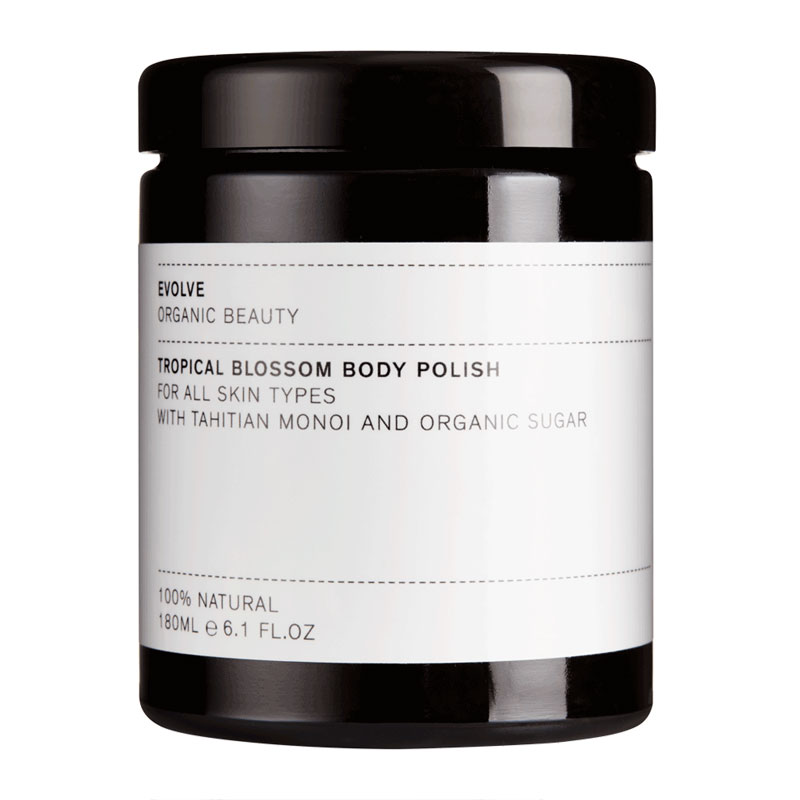 Evolve Beauty 热带花卉身体磨砂膏 180ml