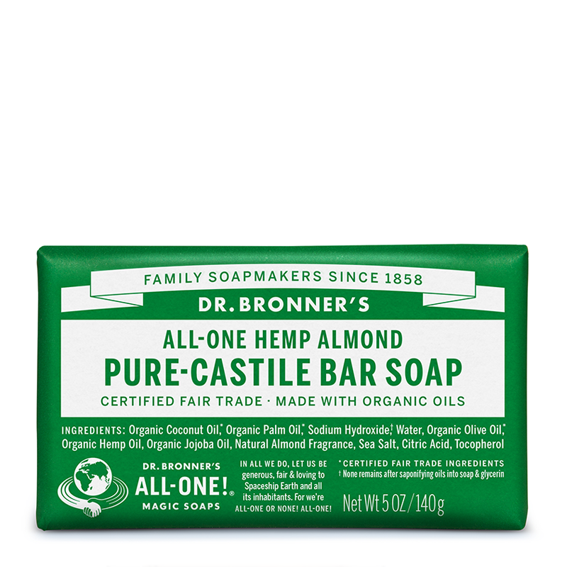 Dr Bronner's布朗博士 杏仁多效香皂 140g