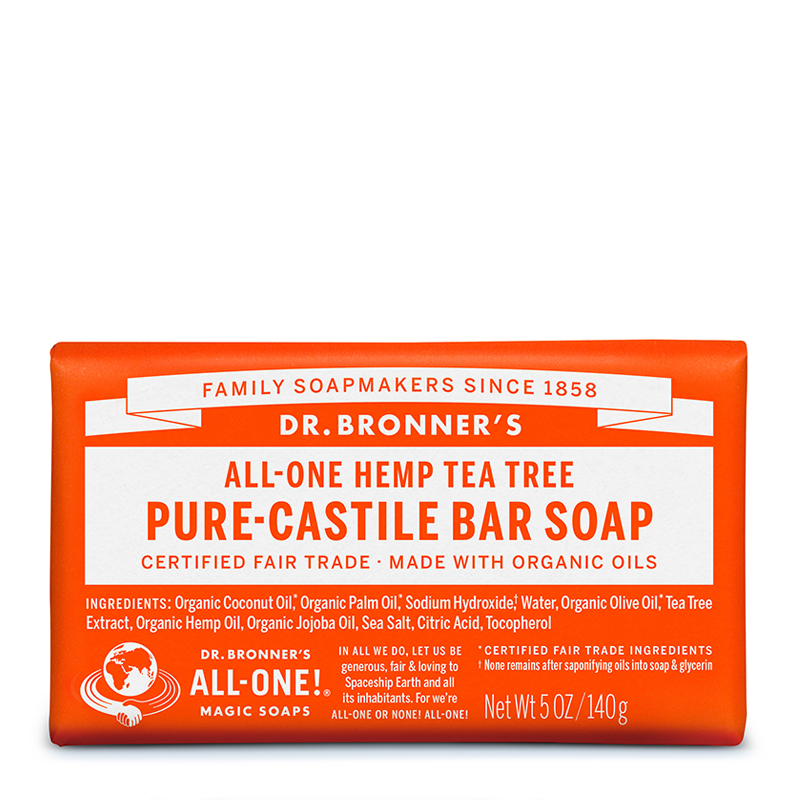 Dr Bronner's 布朗博士 茶树多效香皂 140g