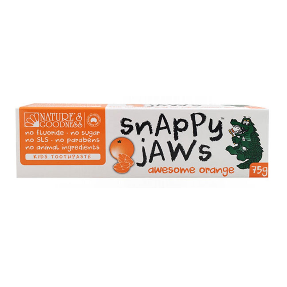 Nature's Goodness 天然儿童大白鲨甜橙味牙膏 75g