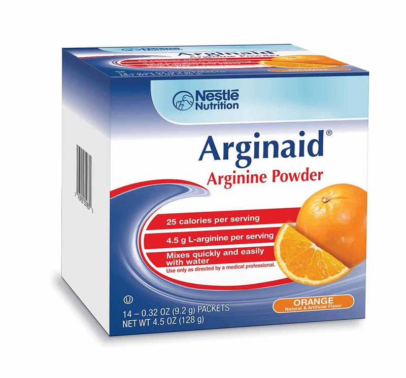 Arginaid 混合饮料 14包 （橙味 ） （术后营养补充）