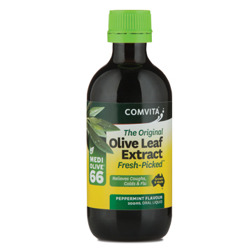 COMVITA 康维他 Olive Leaf 橄榄叶萃取精华液 薄荷味 200ml （有助于维持正常的健康的心血管系统 具有抗氧化性）