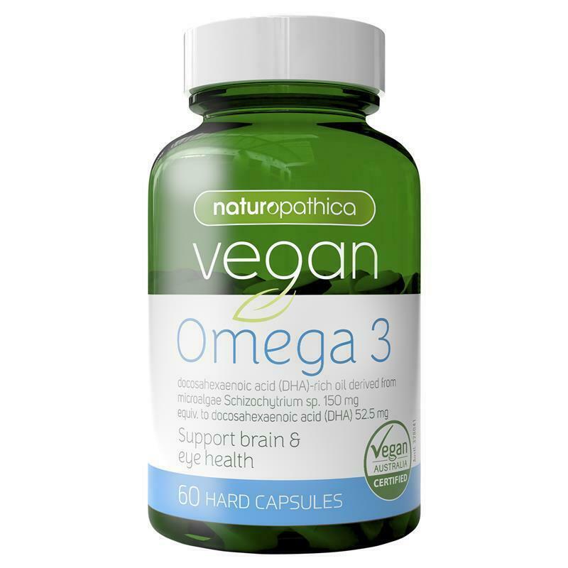 Naturopathica Omega-3大脑眼睛健康胶囊 60粒
