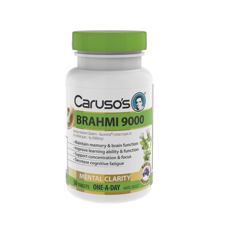 Caruso s NatUral Health 9000mg婆罗米营养片 50片