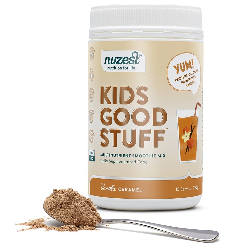 Nuzest 儿童天然复合营养活力粉  焦糖味 225g （11种蔬果、24种维生素矿物质）