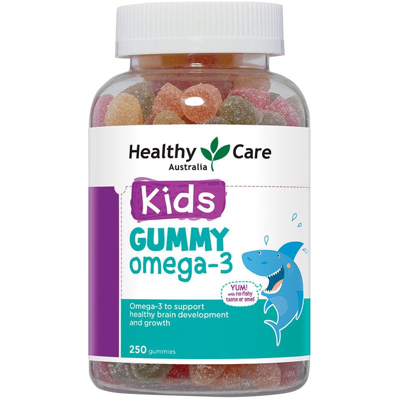 Healthy Care 儿童Omega-3鱼油营养软糖 250粒 2岁+