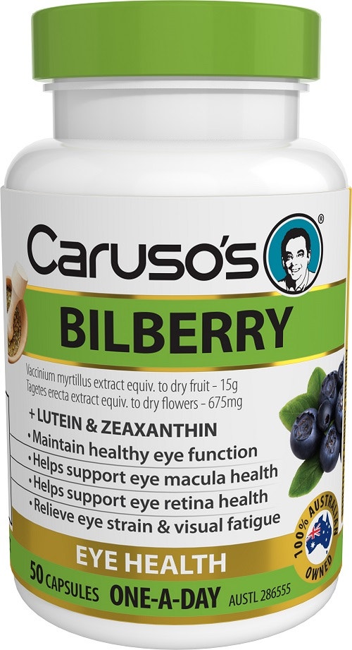 Caruso s NatUral Health 越橘精华胶囊 50粒