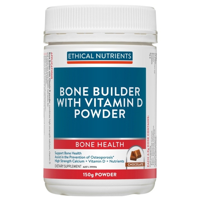 Ethical Nutrients 钙+VD 骨骼健康钙粉 150g（巧克力味）  儿童老人补钙