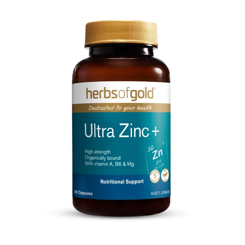 Herbs of Gold 强效补锌复合营养胶囊 60粒