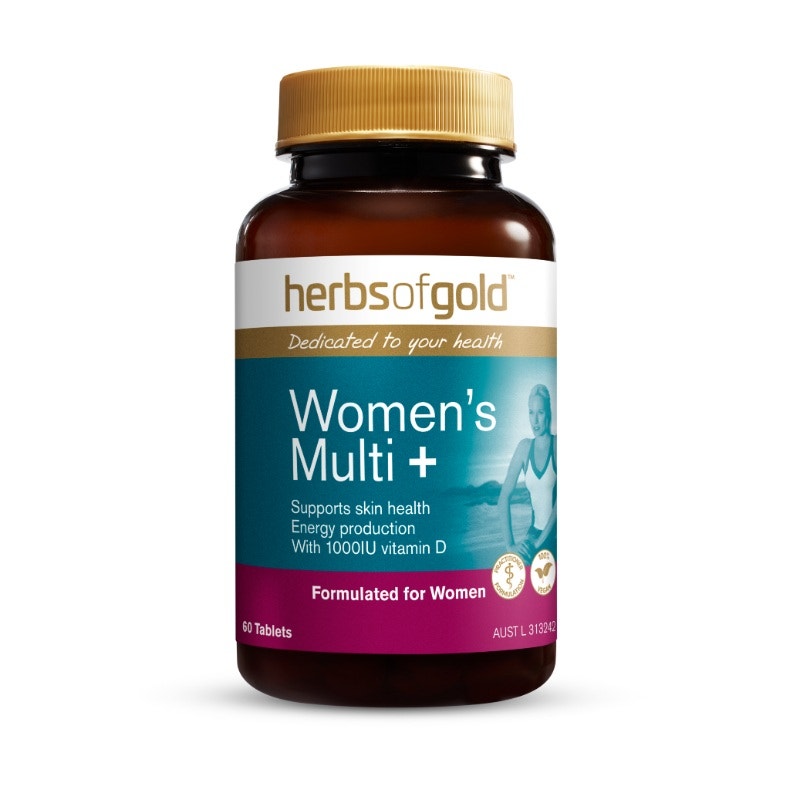 Herbs of Gold 女性强效复合维生素综合营养补充片 60片