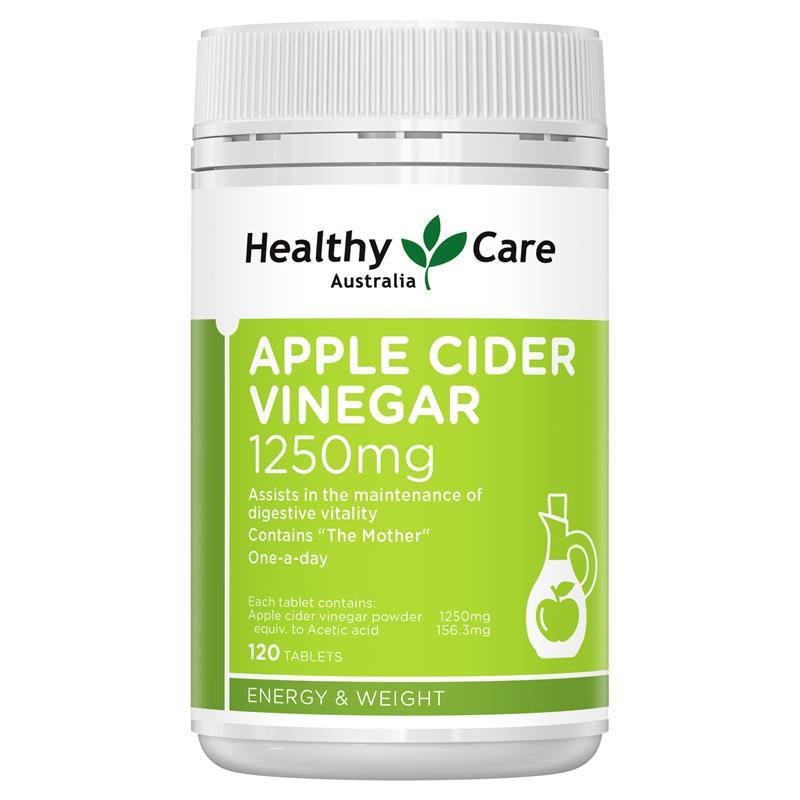 Healthy Care 1250mg 苹果醋减肥瘦身片 120片
