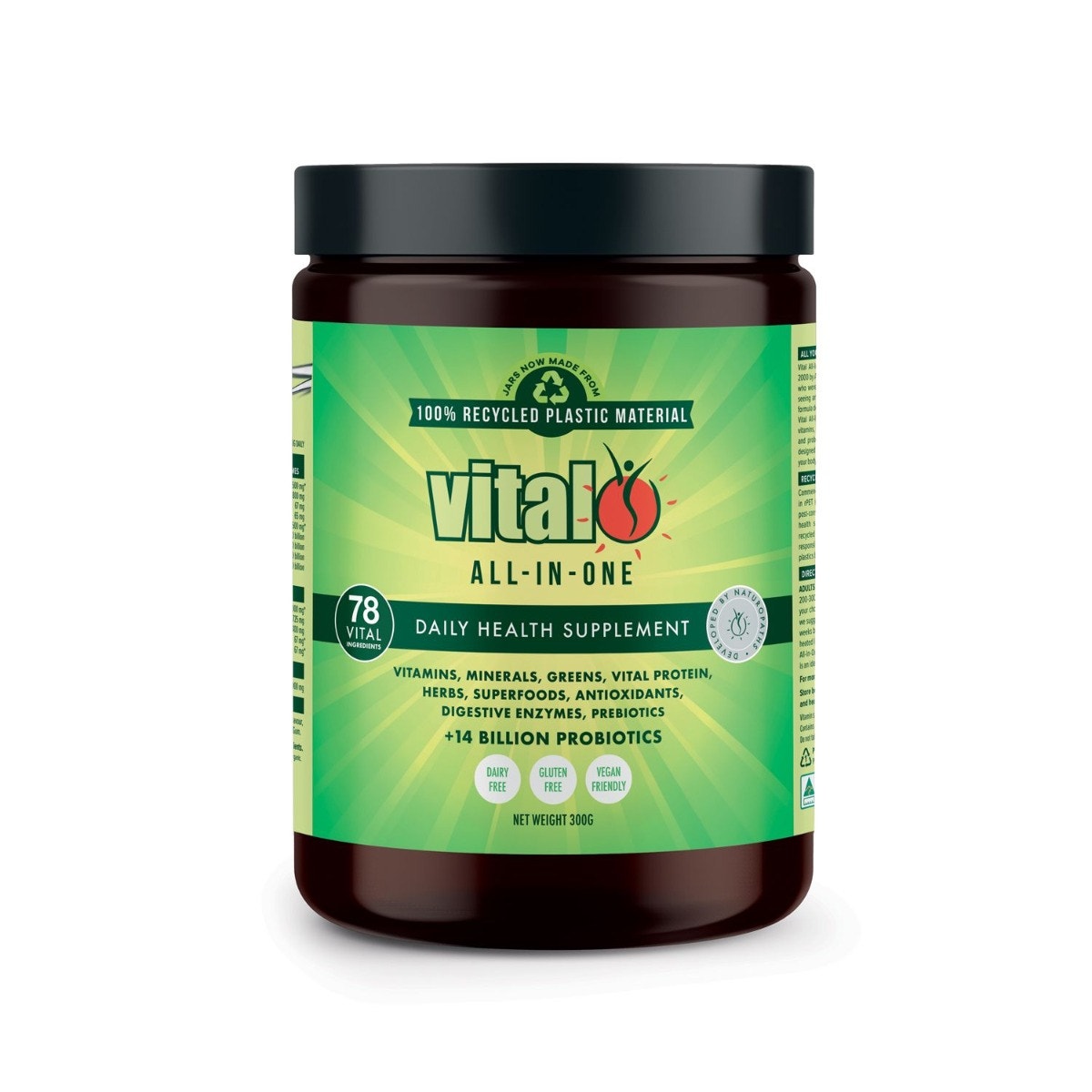 Vital Greens 超级绿色果蔬精华多功能营养粉 300g