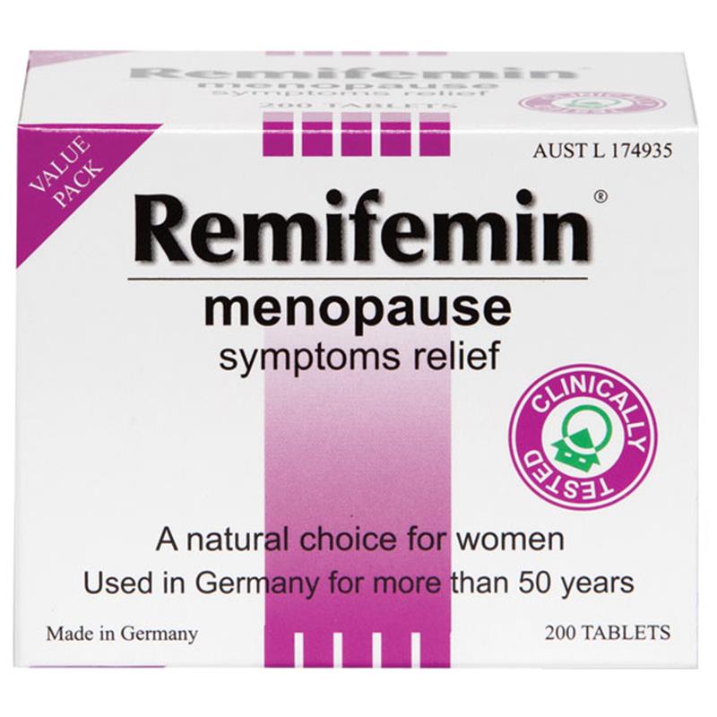 Remifemin 更年期女性营养舒缓片 200片