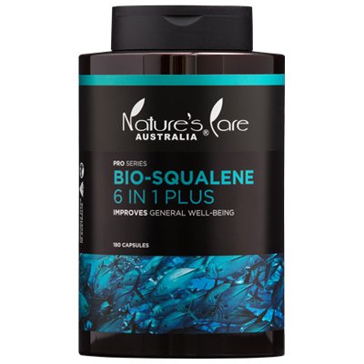 Nature s Care Pro系列 生物角鲨烯6合1胶囊 180粒（抗氧化 美容养颜）