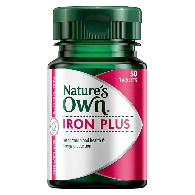 Nature's Own 加强版50mg铁片 50片