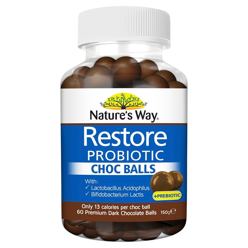 Nature's Way 佳思敏 日常巧克力益生菌球 60粒