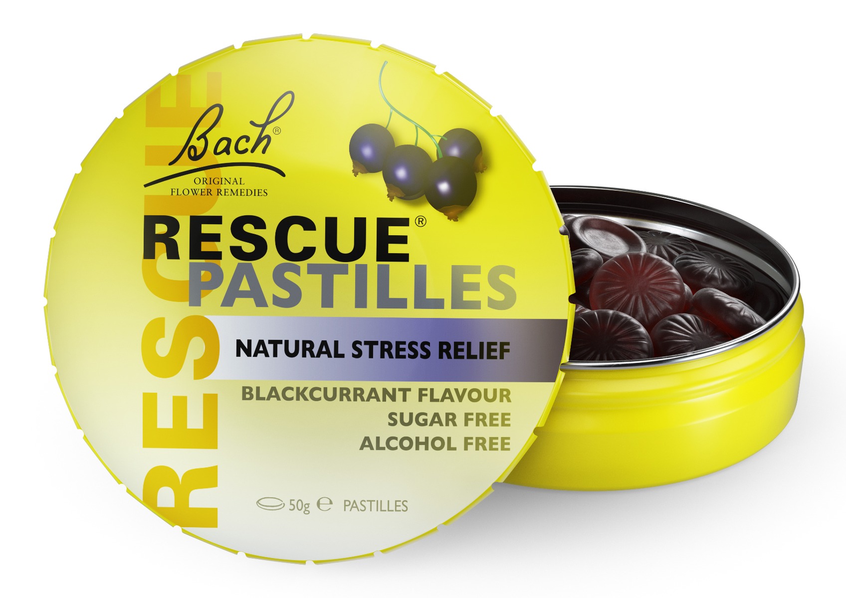 Rescue Remedy 舒缓情绪抗焦虑软糖 50g（黑加仑味）