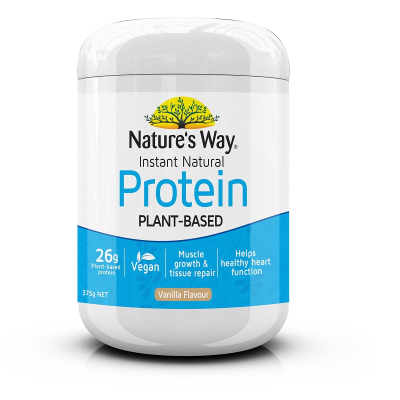 Nature's Way 佳思敏 天然有机速溶蛋白质粉 香草味 375g
