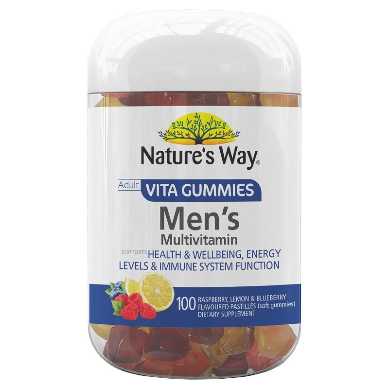 Nature's Way 佳思敏 男性复合维生素软糖 100粒（成人及12岁+）