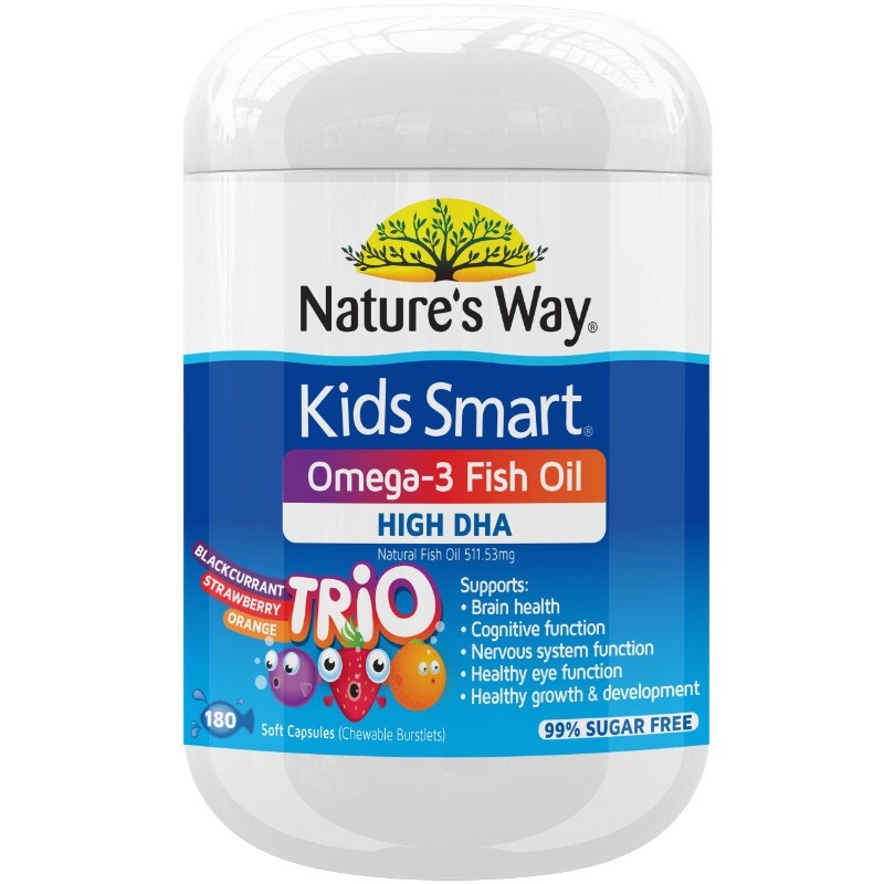 Nature's Way 佳思敏 儿童DHA鱼油胶囊 180粒