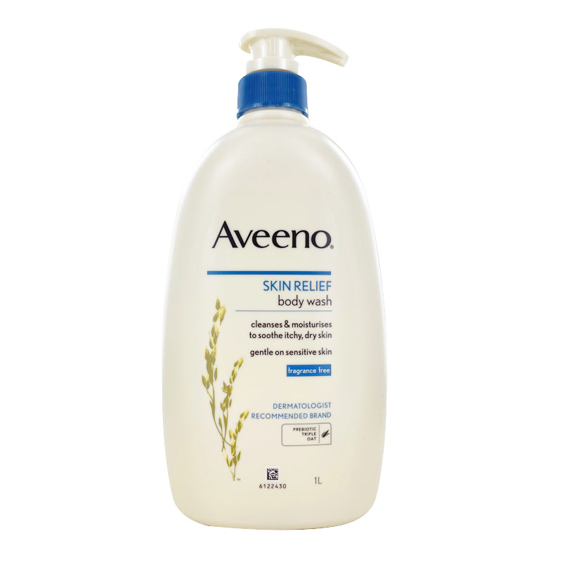 Aveeno 艾维诺 天然燕麦舒缓柔嫩沐浴乳 无香型 1L