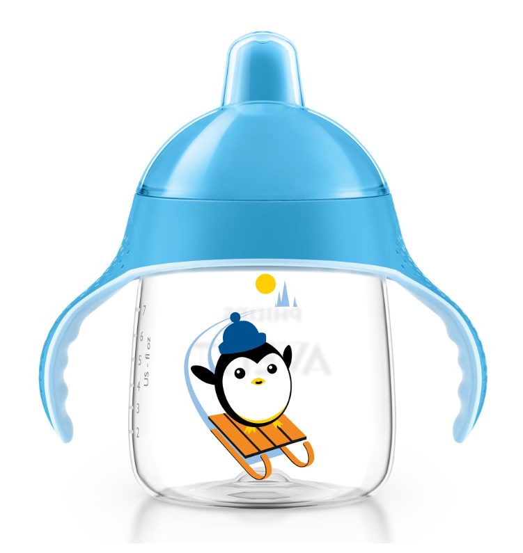 Avent 新安怡 婴幼儿无滴漏学饮水杯 (蓝色) 260ml