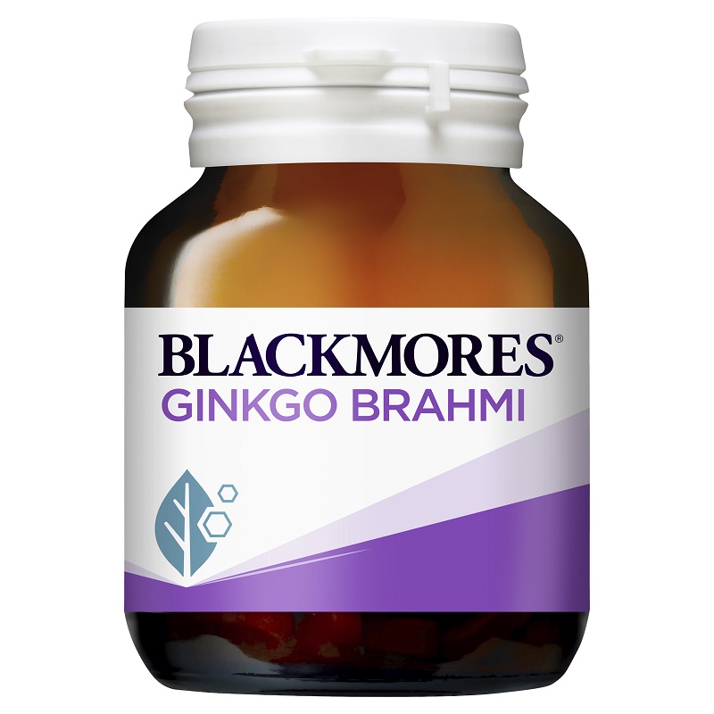 Blackmores 澳佳宝 银杏+婆罗米增强记忆营养片 40片