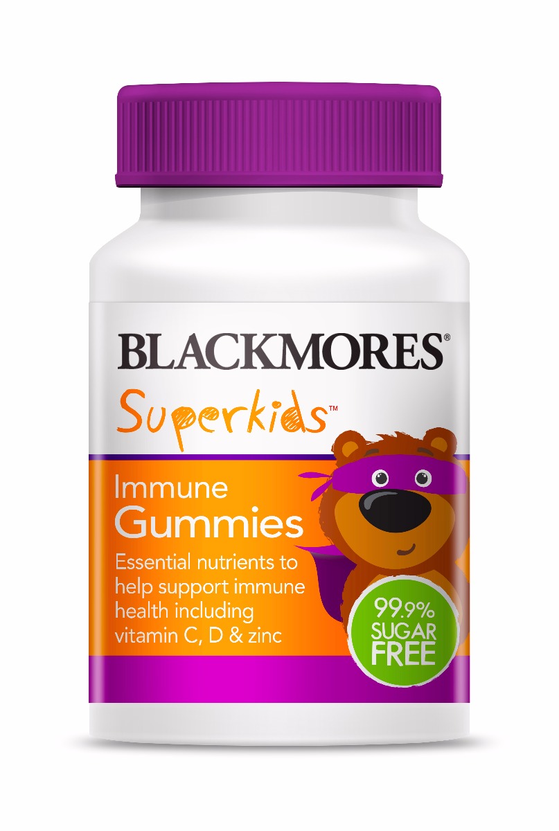Blackmores SuperKids 儿童提高免疫力软糖 60粒（不含人工色素 甜味剂）