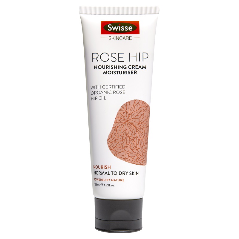 Swisse 玫瑰果油润肤面霜 提亮净化保湿补水滋润 125mL