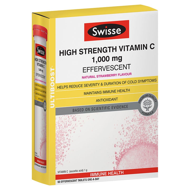 Swisse Ultiboost 高强度维生素C泡腾片 3×20片