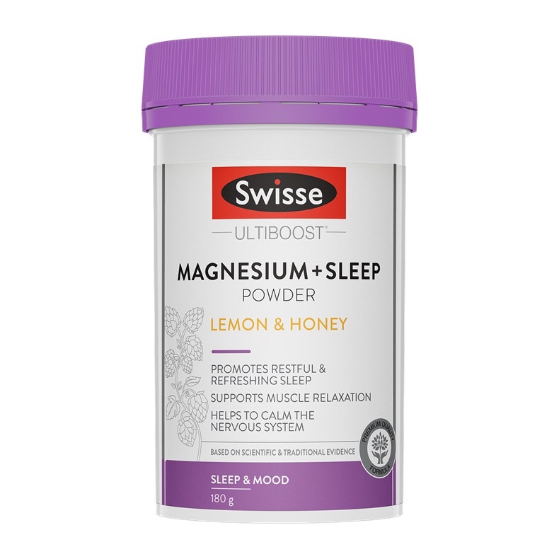 Swisse Ultiboost 天然草本复合镁助眠营养粉 180g