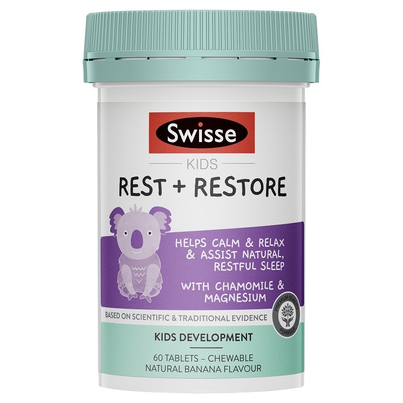 Swisse Kids 儿童舒缓安神助眠营养咀嚼片 60片