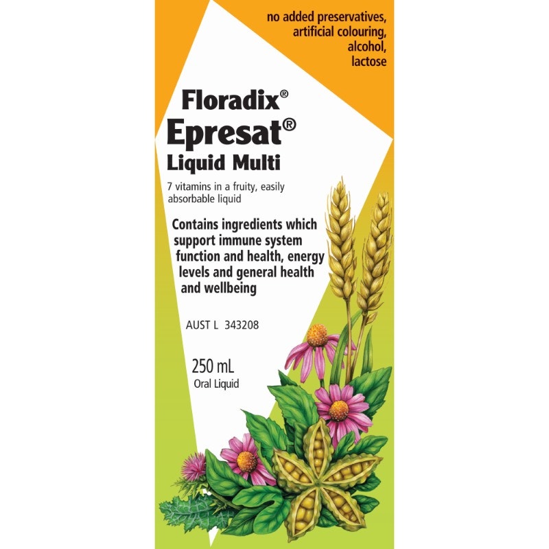 Floradix 铁元 草本果蔬综合维生素营养液  250ml