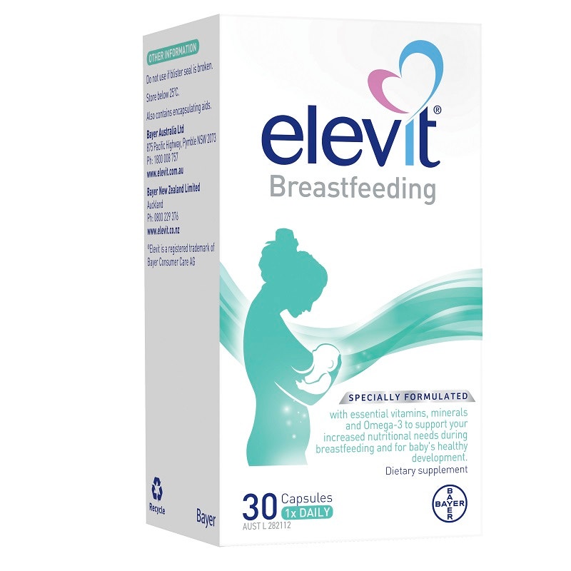 Elevit 爱乐维 母乳喂养期维生素 30片