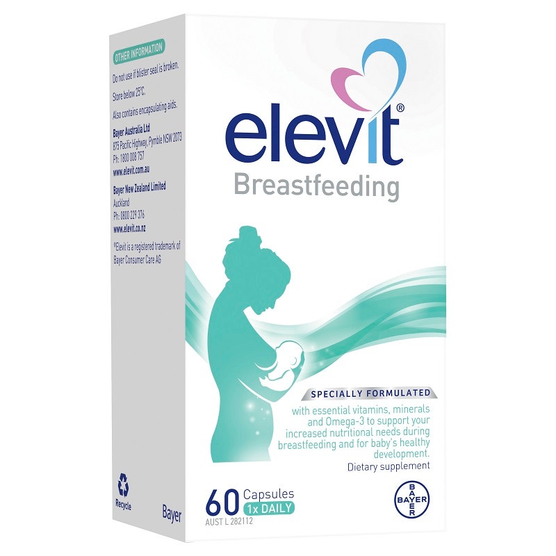 Elevit 爱乐维 母乳喂养期维生素 60片