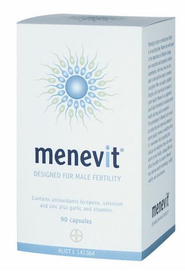 Menevit 男性备孕胶囊营养素 90粒 （改善精子质量）