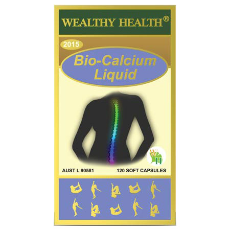 Wealthy Health 富康 生物液体钙软胶囊 120粒