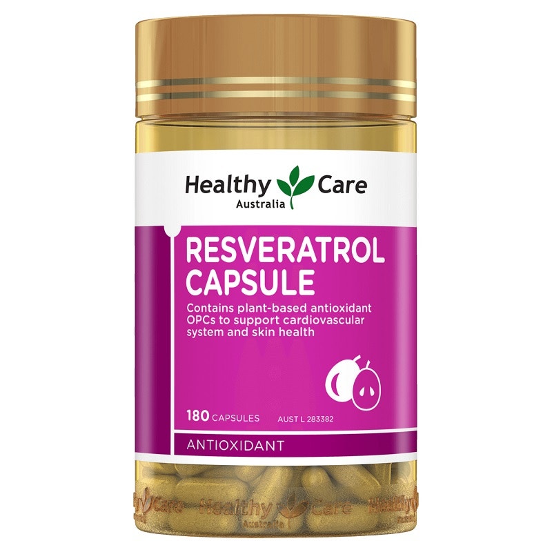 Healthy Care 白藜芦醇精华胶囊 180粒